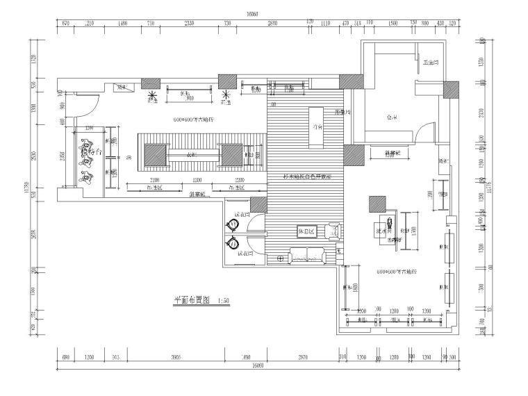 品牌店施工图加效果图资料下载-某日韩风格服装店设计施工图_效果图