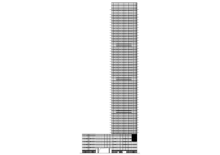 建筑项目工程施工图纸资料下载-[广东]深圳岗厦皇庭大厦建筑工程项目施工图