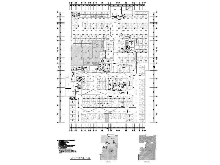 小区商业广场景观施工图资料下载-恒X商业广场地下室电气施工图[平时和战时]