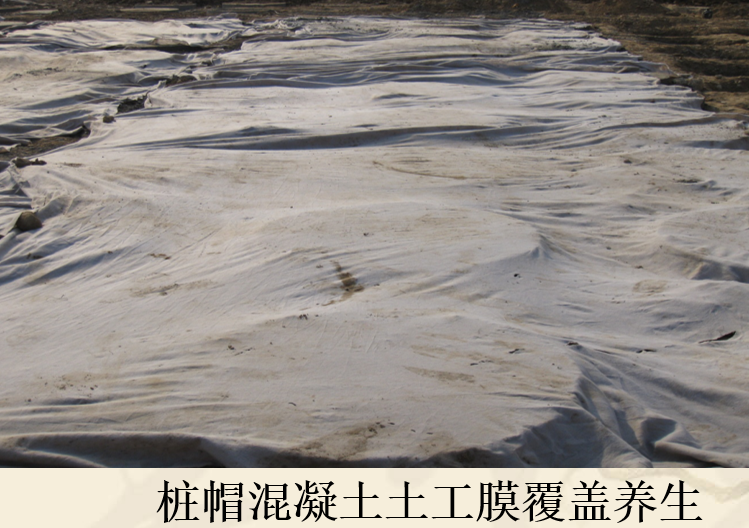 樁帽土工膜覆蓋