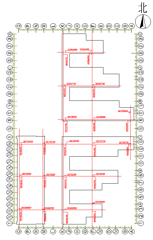 二级控制点的布置