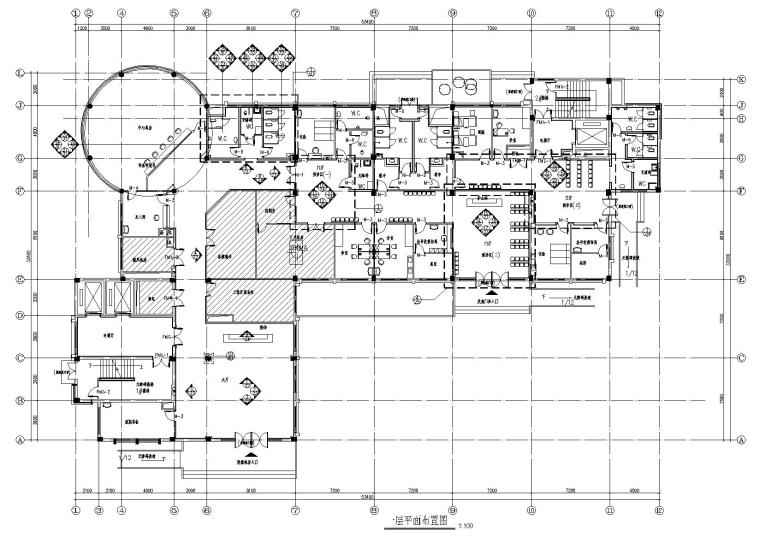 医院室内设计方案施工图资料下载-[广东]人民医院室内装饰设计项目施工图