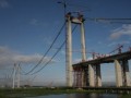 三塔悬索桥上部结构安装施工关键技术