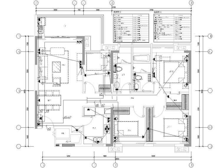 [一键下载]8套高层住宅楼电气施工图合集-甲级院_高层住宅及地下室电气图纸（2016）-广东省某高层住宅小区电气图纸[含公区精装]-精装插座平面图