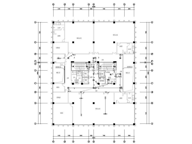 建筑电气消防设计原理资料下载-某综合型高层建筑电气施工图