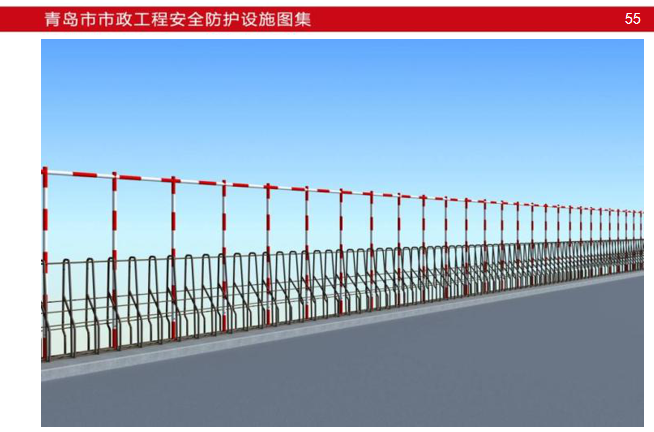 [青岛]市市政工程安全防护设施图集ppt-桥梁高空作业临边