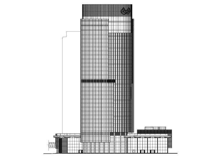 25层酒店建筑资料下载-上海喜来登超高层公寓式酒店建筑项目施工图