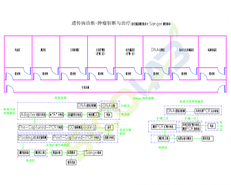 遗传病、肿瘤诊断实验室装修方案SICOLAB_1