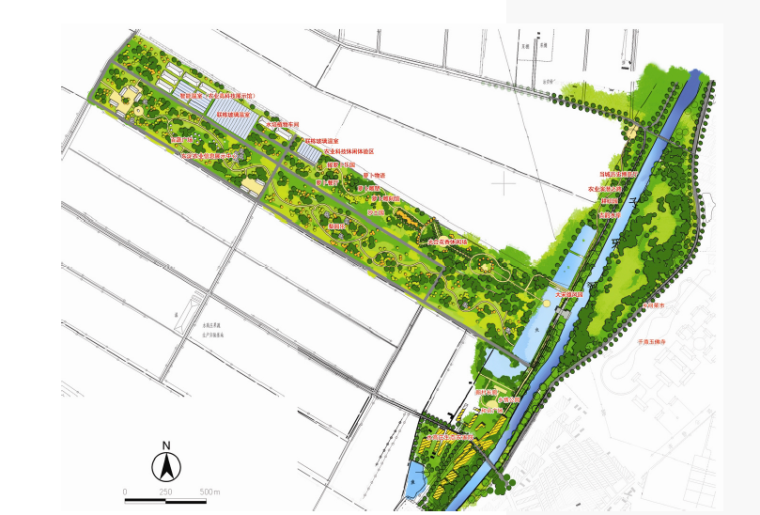 都市型男公寓设计资料下载-[天津]现代都市型农业示范区规划方案