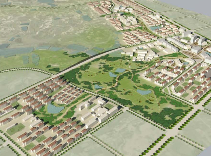 项目规划总平面图资料下载-合众人寿武汉健康城项目规划概念方案设计