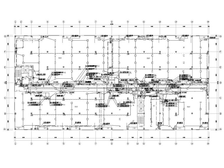 中药仓库建筑资料下载-3万平综合仓库电气弱电及自控图纸[2018.12]