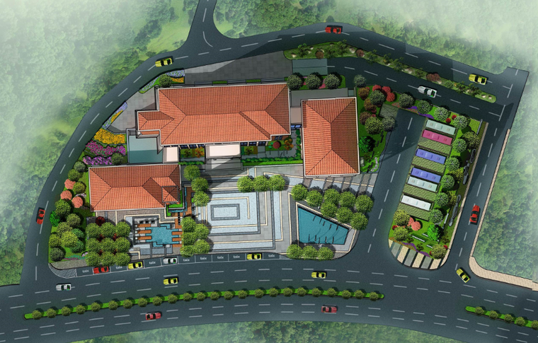 [江苏]南京游客服务中心景观设计方案