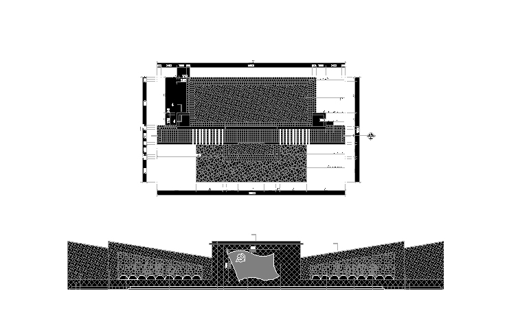 景墙钢结构施工图资料下载-特色景墙施工图