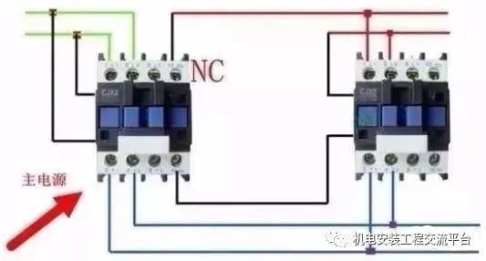 单相电动闸阀电机控制原理图资料下载-双电源自动切换电路原理及原理图