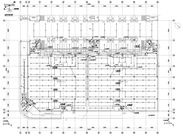 4层建筑图纸带计算书资料下载-广州大型物流储存仓库电气施工图[含计算书]