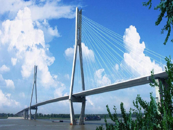 大模板技术发展和创新资料下载-[安徽]长江公路大桥的技术发展与创新(pdf)