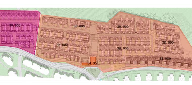 [浙江]名企中式风格住景观方案设计-标高关系