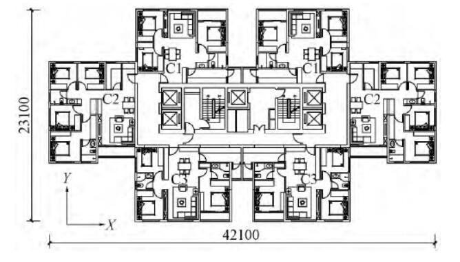 钢结构装配式高层住宅图纸资料下载-装配式钢结构在某超高层住宅中的应用