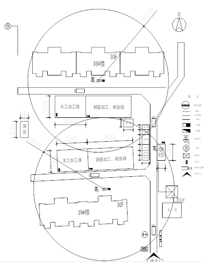 19施工现场平面布置图