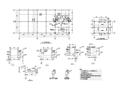 某消防水泵房框架结构施工图（CAD）