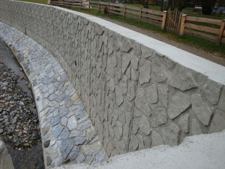 重力式挡土墙施工工艺与技术要求-片石混凝土挡墙