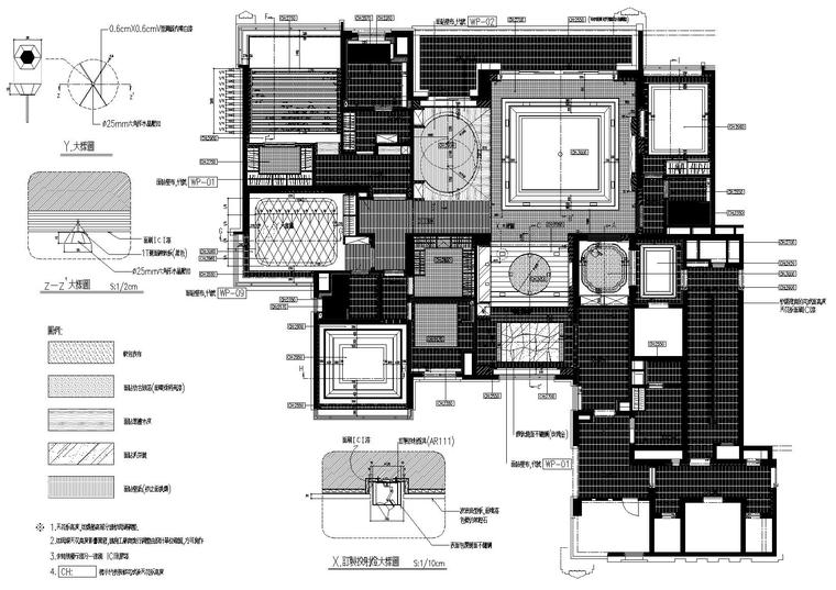 rhino制作爆炸图资料下载-广州琶洲366㎡简欧样板间施工图​+实景拍摄