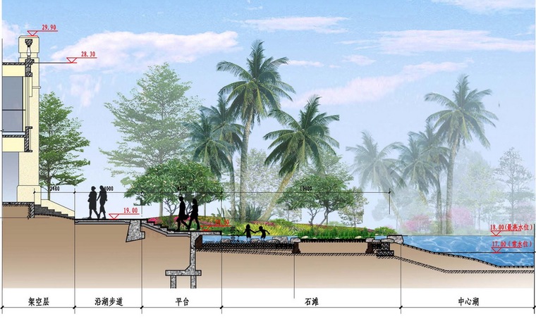 [广东]山水城市居住区景观扩初设计方案