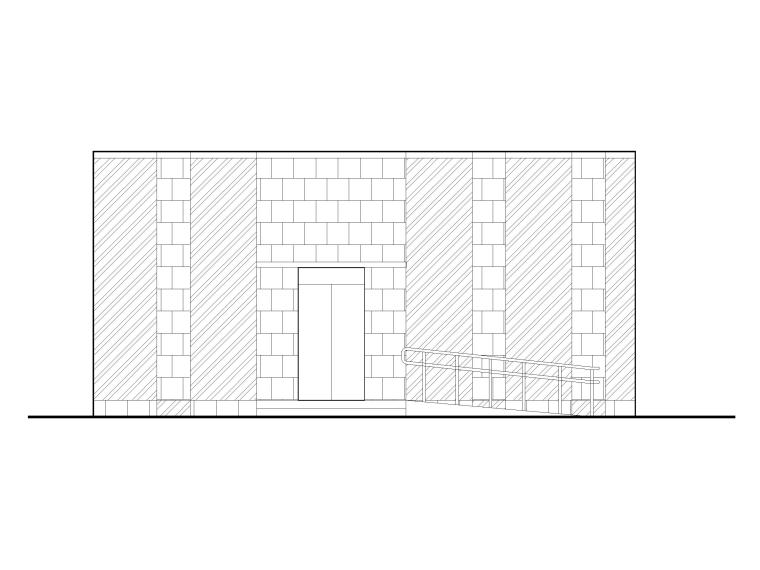 公厕设计cad施工图纸资料下载-48套公厕建筑施工图设计_CAD