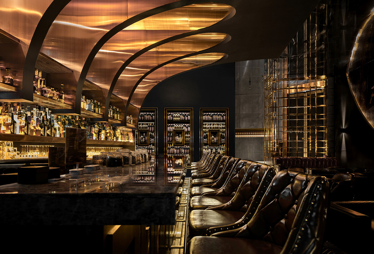 ▼吧台区细节detailsof the bar area