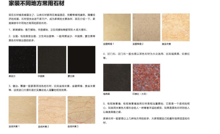 石材室内材料应用资料下载-材料手册-石材应用手册-335p