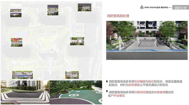 [海南]新中式风格典雅住宅大区景观方案-消防分析