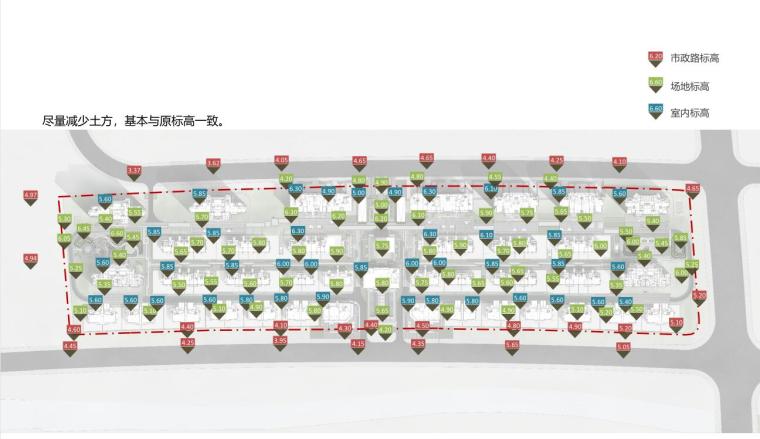 [山东]现代风别墅住宅全区景观深化方案-竖向分析