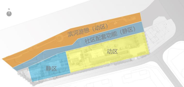 [浙江]奢雅滨水河湾住宅大区景观设计-动静分区