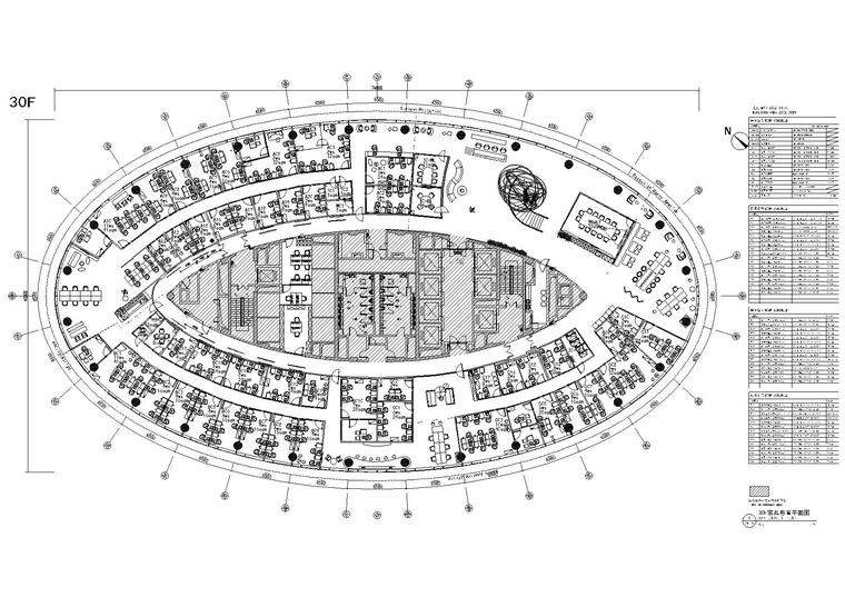 联合办公施工图纸资料下载-[广州]现代开敞联合办公空间施工图+实景图