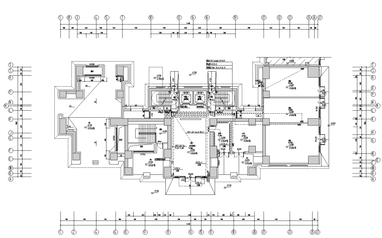 场馆项目机电深化设计图纸资料下载-上海高档住宅小区弱电深化设计图纸