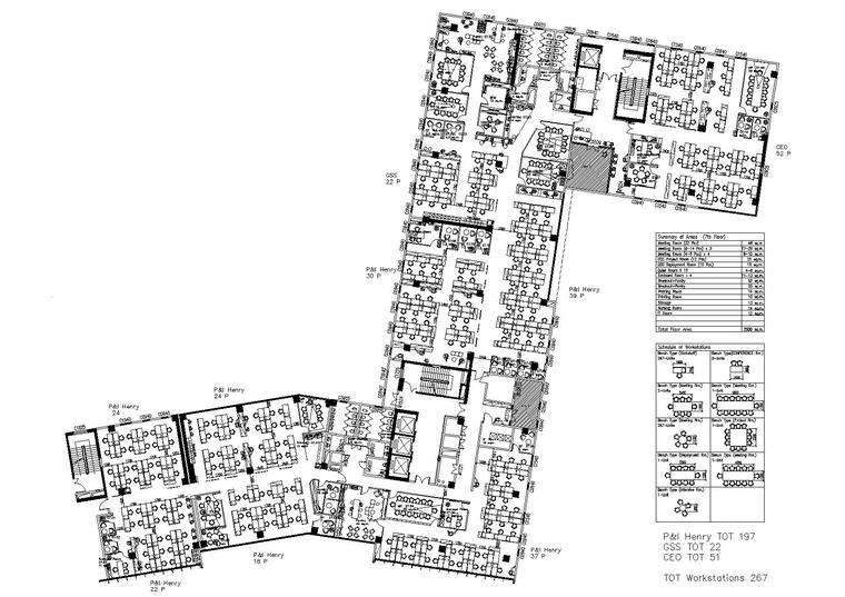 四川某古建筑维修施工图资料下载-[四川]成都某公司办公室施工图_附效果图