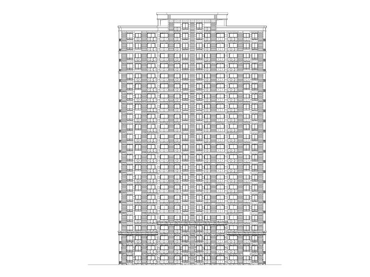 高层住宅幕墙施工图资料下载-金泰尚城多高层住宅及配套商业建筑施工图