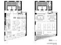 [上海]现代香港办公室施工图+SU模型+效果图