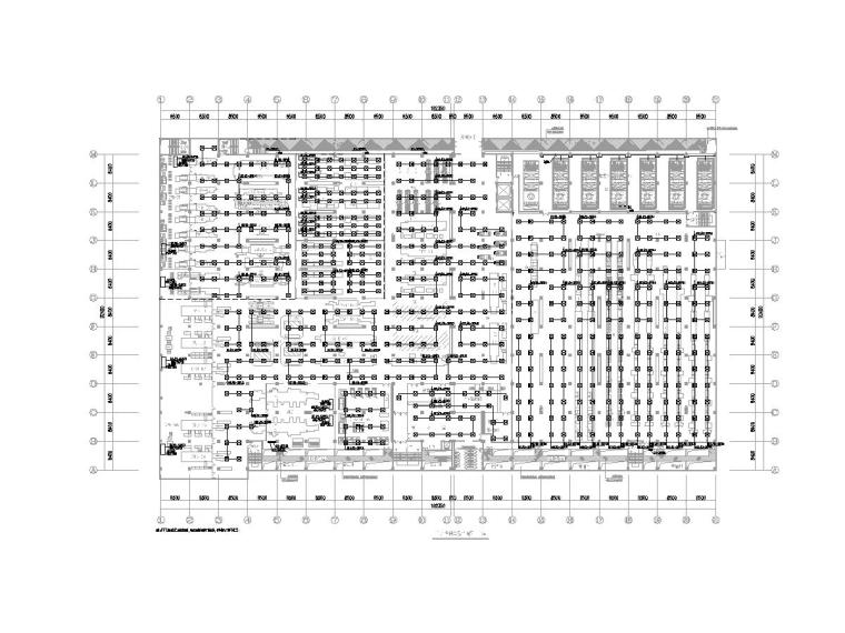 [南昌]能源厂房电气竣工图（含电力设计）-4空调配电平面图