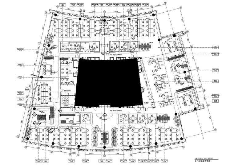 办公楼层效果图资料下载-[上海]苹果公司办公室施工图_附效果图