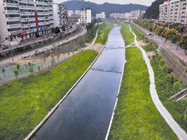 农村河道护岸工程施工方案资料下载-河道疏浚绿化整治工程施工组织设计