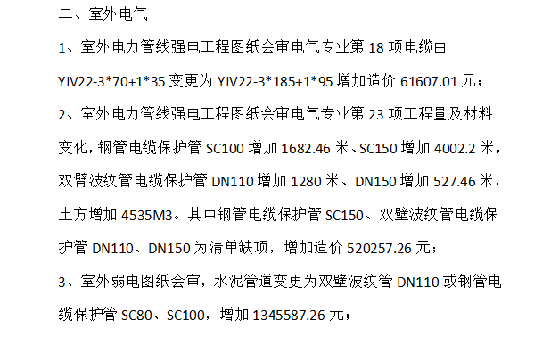 2016年體育場室外工程增加預算