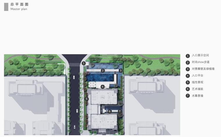 景观展示区方案设计资料下载-[四川]知名企业展示区景观方案设计