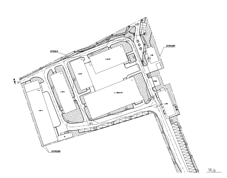 航空产业园景观规划图资料下载-上海产业园机电施工图（含建筑结构景观）