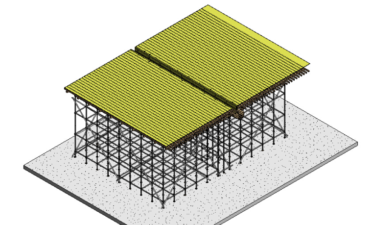 住宅核心筒方案资料下载-框架核心筒结构高层住宅工程高支模施工方案