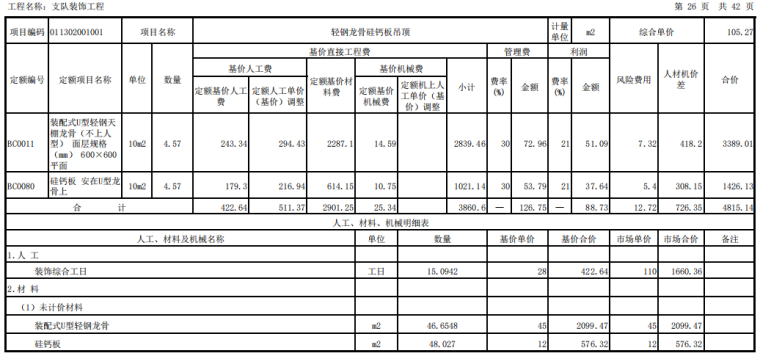 2018广联达计价软件资料下载-装饰工程预算(广联达软件计价)