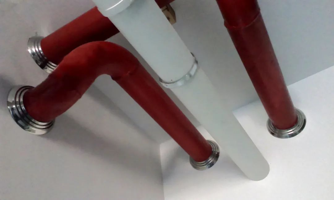 穿墙管道细部处理效果