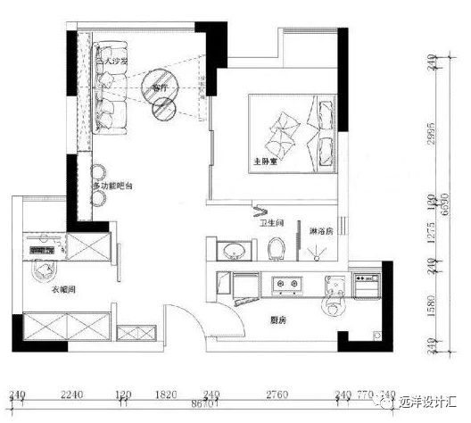 小户型住宅这样设计，60平做出100平的功能_5