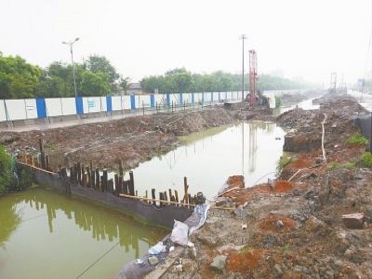 水利明渠导流方案资料下载-河道导流明渠和围堰施工组织设计