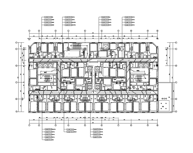 四川某古建筑维修施工图资料下载-四川5层酒店机电施工图（2017）